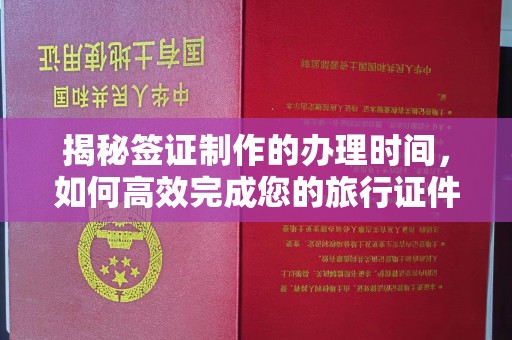 保山揭秘签证制作的办理时间，如何高效完成您的旅行证件